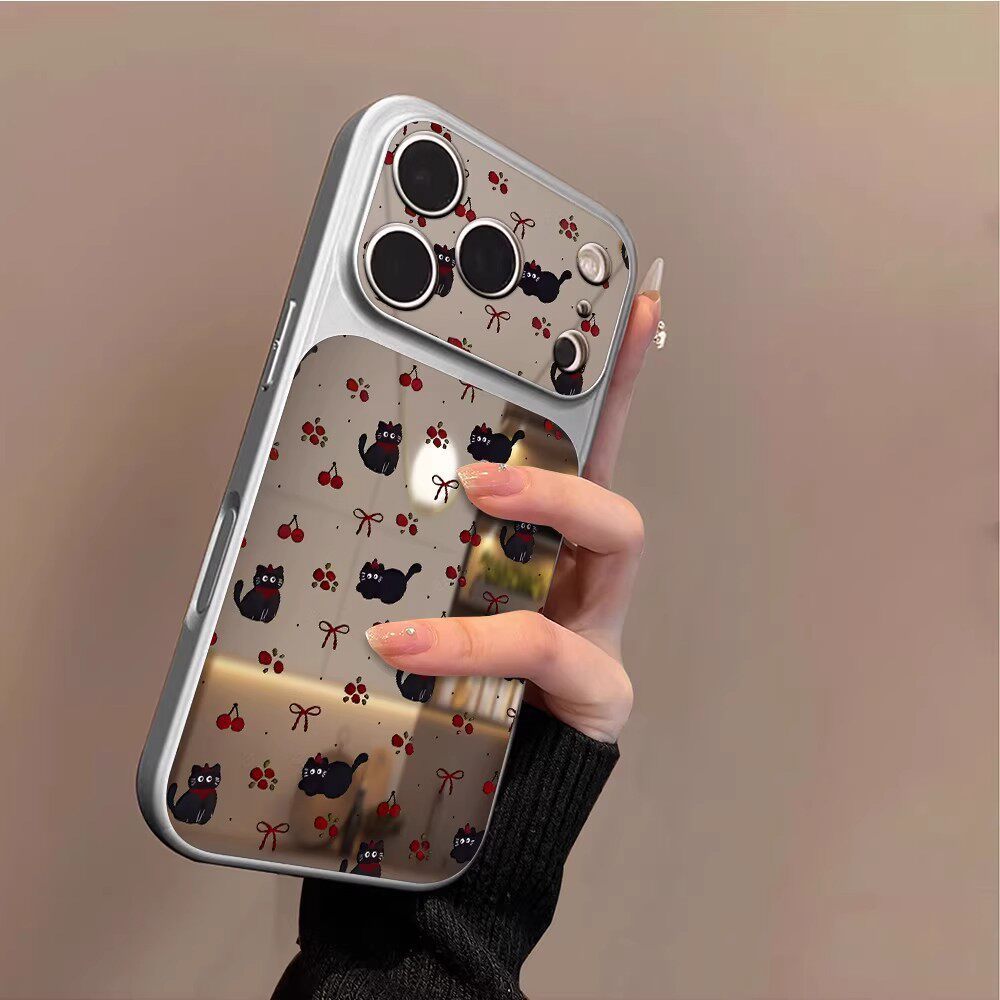 Thích hợp cho iPhone17 Vỏ Điện Thoại 16 / 14pro13pro Mirror 15promax Phong Cách Mới 17air Bao Gồm Tất Cả