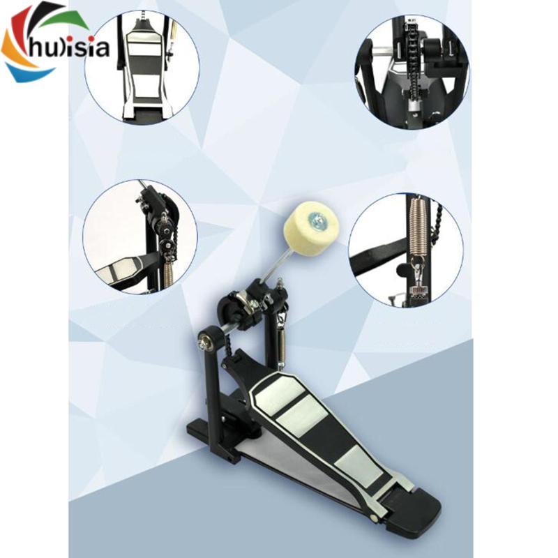 Chulisia Thực Hành Chuyên Nghiệp Bàn Đạp Trống Có Thể Điều Chỉnh Căng Thẳng Đột quỵ Bền Nhạc Cụ Gõ Cho Bộ Trống Jazz Trống