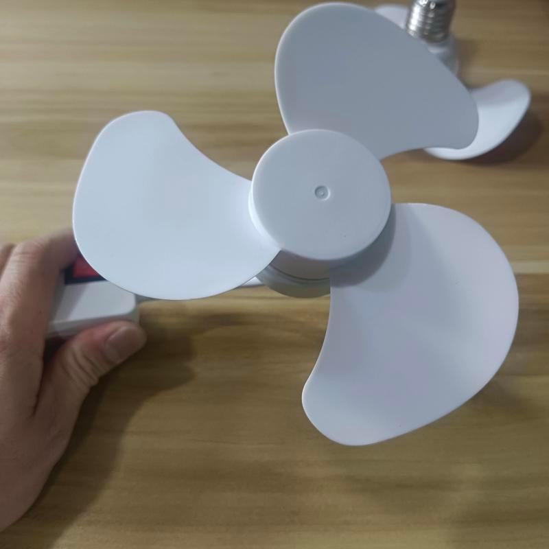 Quạt ba cánh nhỏ E27 và giao diện USB Quạt 3 cánh có phích cắm phù hợp cho nhà ở, văn phòng, ký túc xá, nhà bếp
