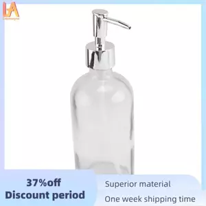 Hộp Đựng Xà Phòng Thủy Tinh Trong Suốt Xà Phòng Có Bơm 16 Oz Hộp Đựng Xà Phòng Tay Lỏng Có Thể Đổ Lại Cho Phòng Tắm Nhà Bếp