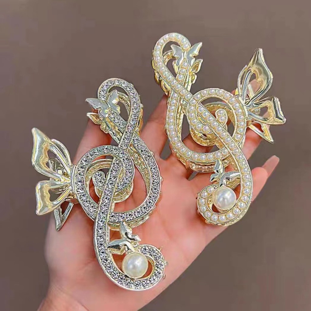 Kẹp Tóc Ghi Chú Nhạc - 17 Kiểu Tinh Tế, Phụ Kiện Tóc Tiện Lợi
