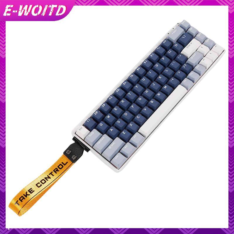 E-WOITD Bàn Phím Ruy Băng Dây Đeo Bàn Phím Cơ Trục Từ Dây Đeo Bàn Phím Wooting Atk68 Drunkdeer Loot Decor E-WOITD