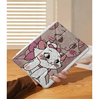 Marie cat The Aristocats Ốp bảo vệ gập chữ Y cho iPad cho Air 4/5/6/7/8 M3 M5 iPad Gen 11 A16, Pro 11 M4  Chống sốc