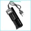 GODD 26650 18650 Bộ chuyển đổi sạc Khe cắm đơn Điều chỉnh dòng điện tự động Công cụ sạc giải pháp nguồn đáng tin cậy ABS Tex