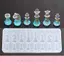 Khuôn Nhựa Silicon Hình Cờ Vua Quốc Tế cho DIY Jewelry