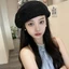 Mũ nồi thoáng khí màu trơn theo xu hướng Y2K vintage, phù hợp mùa xuân - hè với style Hàn Quốc