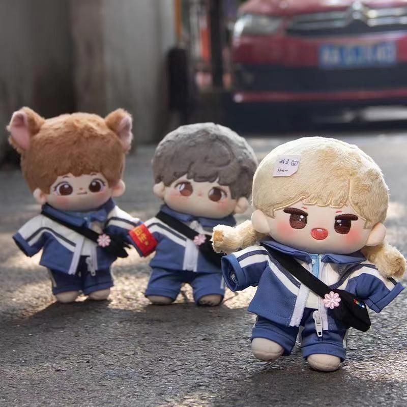 Preppy Phong Cách Lớp Tiếp Theo Đồng Phục Đi Học Quần Áo Bé 20cm Cotton Bộ Quần Áo Búp Bê Trang Phục Trẻ Em Giải Thưởng