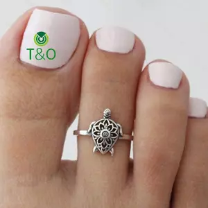 Nhẫn chân có thể điều chỉnh, thiết kế boho bãi biển dành cho nữ - phụ kiện thời trang