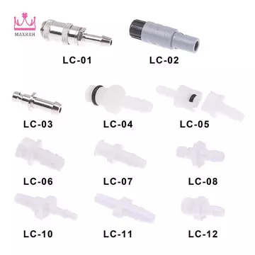 Maxrrh 1 Chiếc NIBP Cuff Đầu Nối Ống Khí Giao Thức Tương Thích Huyết Áp Vòng Tay Huyết Áp Vòng Tay Dây Đeo Tay Đầu Nối Đường Hàng Không Mới