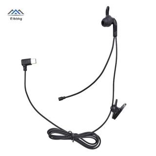 ELBBKG 1 Cái Cho V6 Pro V4C Plus Q8 F6 V7 Judge Ear Inte Tai Nghe Type-C Giao Diện USB-C Trọng Tài Tai Nghe Trong Tai Mới