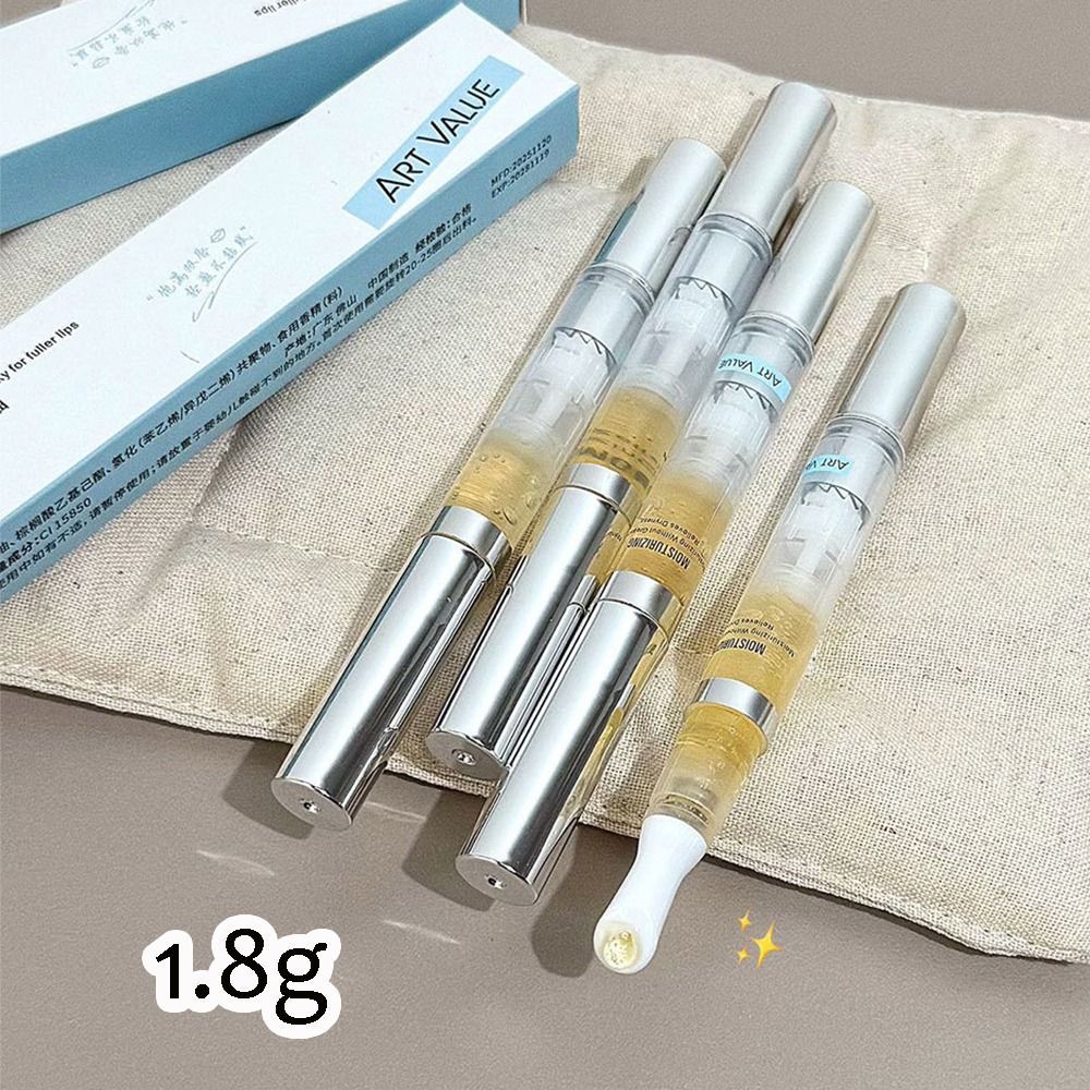 AFTEROF Son Bóng, Bút Dầu Môi Dưỡng Ẩm Không Dính, Hương Vị Ong Dễ Thương Sáng Bóng Hydrating Môi Trang Điểm Chăm Sóc Môi