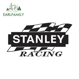 EARLFAMILY Stanley Logo Xe Ô Tô Cá Tính Mũ Bảo Hiểm Xe Máy Cản Chống Thấm Nước Vinyl Decal Thời Trang Chống Trầy Xước Bảo Vệ Cửa Xe Ô Tô