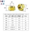 TC4 Chất liệu hợp kim titan Lục giác Đai ốc Nylon chống khóa Đai ốc đi xe đạp Đai ốc mịn chống mất M4M5M6M8M1