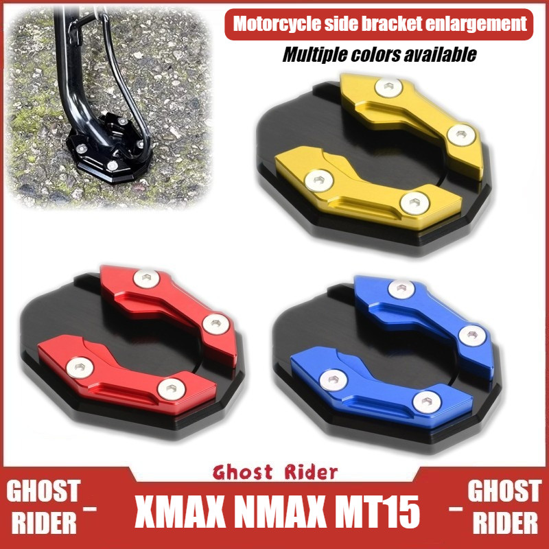 Dành Cho Xe Yamaha XMAX 300 250 NMAX 155 125 MT15 Nhôm Bên Đứng Mở Rộng Miếng Lót