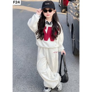 28-52kg Bộ nỉ W đỏ lót lông size đại cồ TN
