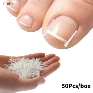 [Firefly] 50 Cái Dụng cụ chỉnh sửa móng chân mọc ngược Điều trị móng chân Chân mọc ngược Miếng dán đàn hồi Miếng dán thẳng Kẹp nẹp Dụng cụ làm móng chân [VN]