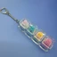 Móc khóa Keycap SMILE, Móc khóa bàn phím trong suốt vượt qua thời gian, Nút chìa khóa giảm căng thẳng 1 / 2 / 3 / 4 / 9 Phím Pinch Đồ chơi trẻ em