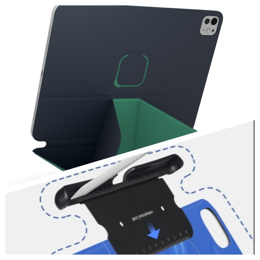 mini + penholder] MOFT Dynamic Folio cho iPad mini 6 ~ 7gen (2025