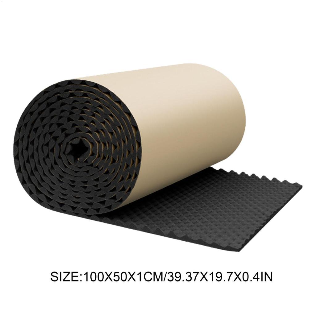 Noise Dampening Panels Acoustic Panels Sound Pads Self-Adhesive Sound Proof Padding Fire Resistant Acoustic abrtedvn