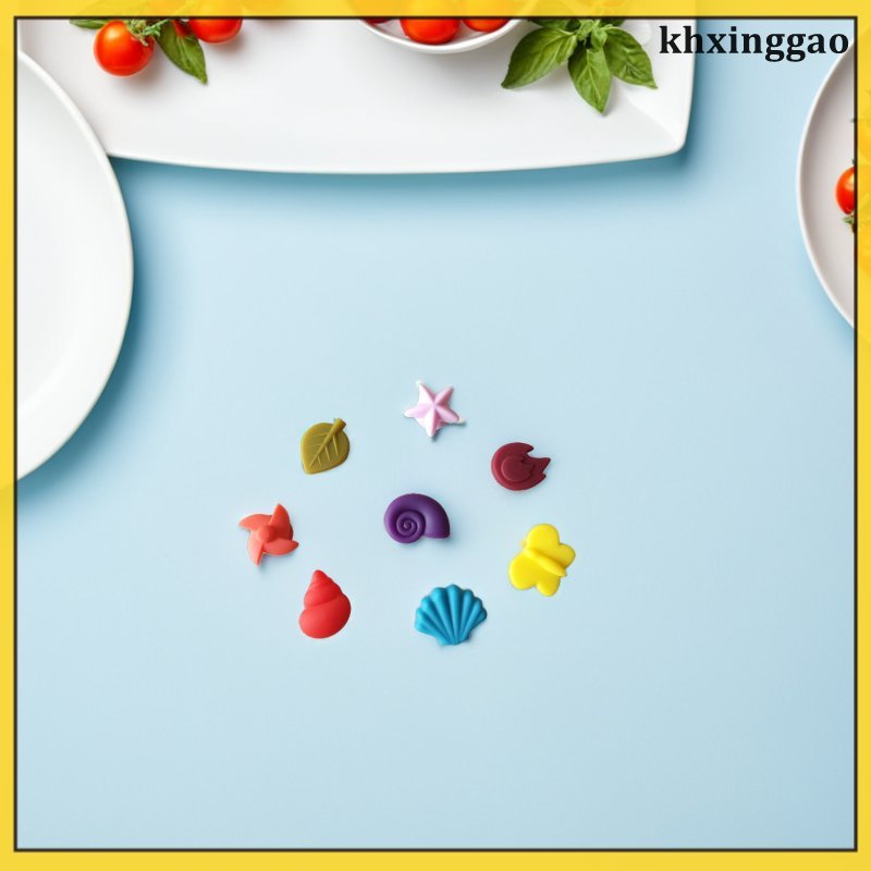 Charm Dán Nhãn Kính Uống Bút Đánh Dấu Nhận Dạng Phụ Kiện khxinggao