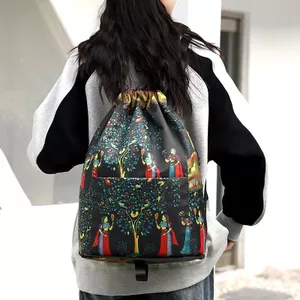 Oxford Spinning Water-Repellent Nhẹ Dung Tích Lớn Túi Ba Lô In Hình Mẹ Ba Lô Có Thể Gập Lại Thường Ngày Túi Nữ