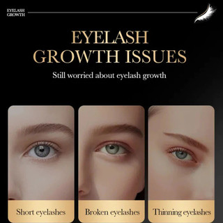 Tinh Chất Mọc Mi 15ML Kích Thích Mọc Lông Mi Làm Dày Lông Mi Nhanh Tự Nhiên Nuôi Dưỡng Mi Dài Và Cong Collagen Eye Cream