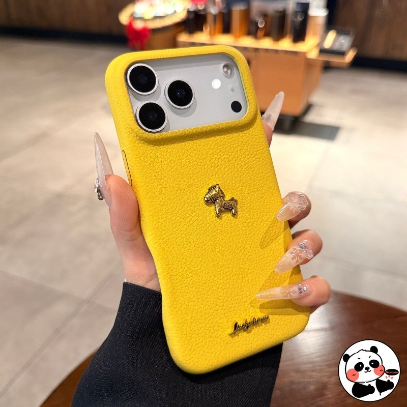 Vỏ Ngựa Vàng Năm Mới Cho Vivo Y29 Y28 Y28S Y27 Y18 Y18S Y18i Y18E Y17 Y17S Y16 Y03 Y03T 5G 4G Vỏ Da PU Sang Trọng Hoạt Hình Dễ Thương Ngựa Mềm Chống Rơi Vỏ Điện Thoại