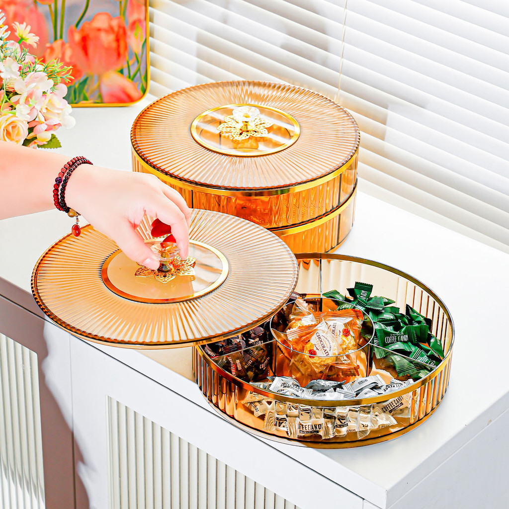 2026 Năm Mới Hộp Trái Cây Khô Lễ Hội Mùa Xuân Chia Hộp Kẹo Năm Ngựa Đĩa Kẹo Dim Sum Ăn Nhẹ Đĩa