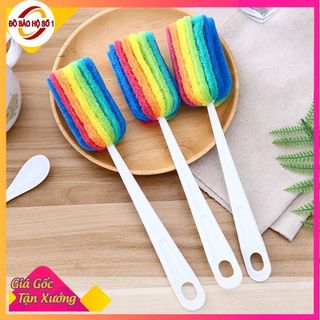 Dụng cụ cọ rửa cốc chén ly, cọ bình sữa tiện dụng,dễ dàng