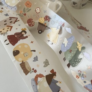 Tape trang trí sổ chất washi PET Her Apple Orchard Yier