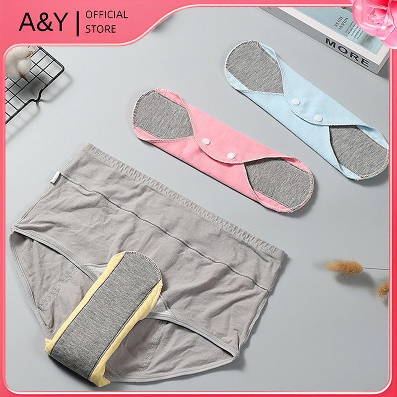 A & Y 1Pc Miếng đệm không tự chủ có thể giặt được chống rò rỉ có thể tái sử dụng với miếng đệm vệ sinh công nghệ vô trùng Graphene để chăm sóc người cao tuổi.