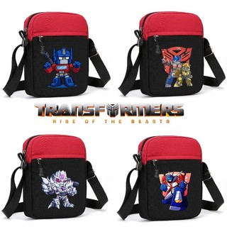 Túi đeo chéo Transformers Vải Oxford Túi đựng điện thoại thông thường Túi đeo vai du lịch nhẹ và đa năng Phụ kiện quà tặng sinh nhật