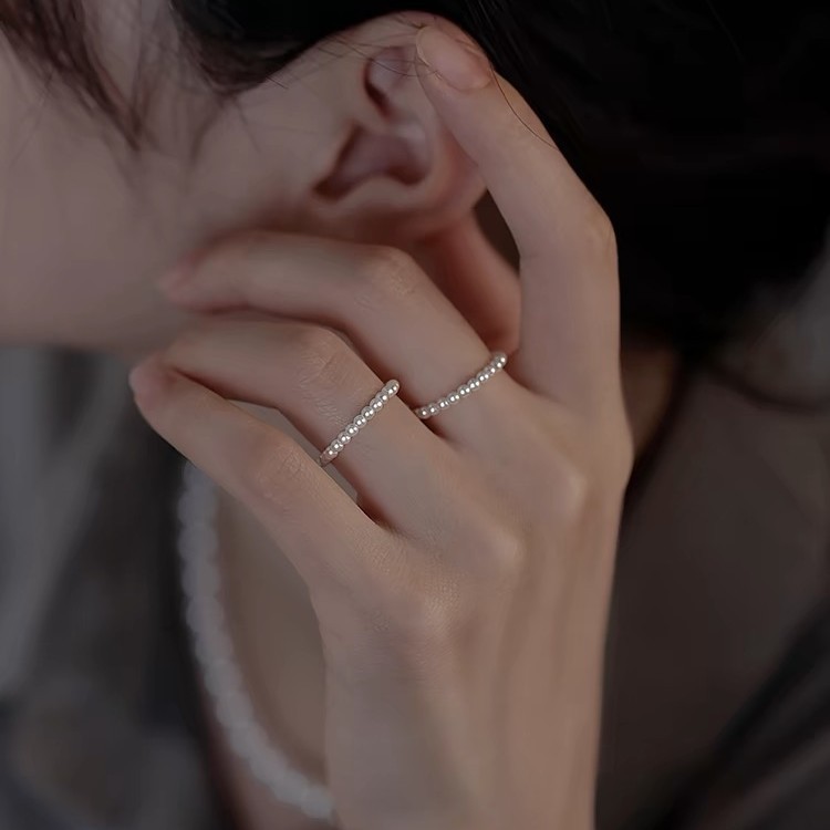 Vòng ngọc trai bạc 925 thời trang ngọt ngào, đa năng dành cho nữ