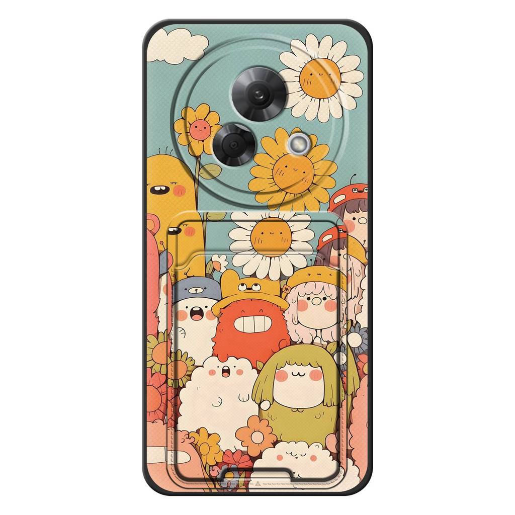 Ốp Lưng TPU Meizu Lucky08, túi đựng thẻ hoạt hình, khe cắm thẻ, bọc toàn bộ, bền, chống va đập