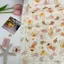 Cotton Nguyên Chất 40 Ngôi Sao Dễ Thương In Hình Hoạt Hình DIY Handmade Hành Lý Tóc Vòng Nước Bọt Khăn Gối Vải Mỏng 4.3