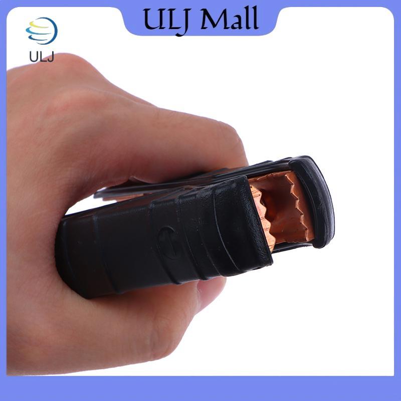 ULJ 2 CÁI 100 / 200 / 300 / 500A Kẹp cá sấu bằng đồng hạng nặng Thiết bị đầu cuối Pin điện Đầu nối thử nghiệm kẹp cá sấu cho cáp nhảy Tăng cường.