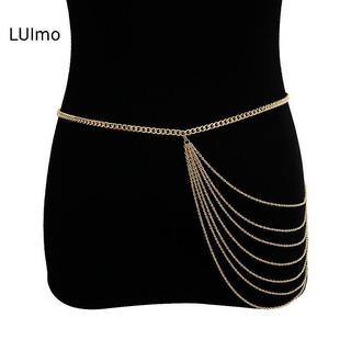 Thắt lưng dây xích nhiều lớp cho nữ - Phù hợp với đầm và jeans, trang sức thời trang SBS