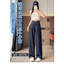 Quần jean nữ siêu mỏng mùa hè 60915 | Ảnh chụp thực tế | Dành cho người thấp bé | Vải Tencel Lenzing mềm mại | Kiểu ống thẳng | Chất vải jean mát lạnh như băng | Độ rủ cao không nhăn
