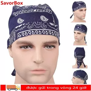 SAVORBOX Turban Mũ Cotton Phù Hợp Người Điều Trị Ung Thư