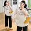 Trang phục bà bầu size lớn áo thun ngắn tay xu hướng Xuân Hè