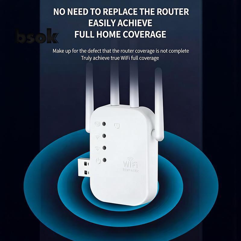 Trailblazer 1 Bộ lặp WiFi 300Mbps - Bộ tăng cường và mở rộng tín hiệu tầm xa Mới