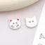 QEARY 40 Chiếc Nút Kitty, Nút Mèo Calico Nhựa 12 Mm, Thời Trang Đầy Màu Sắc Sáng Tạo Dễ Thương Đầu Mèo Con Nút Quần Áo Áo