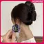 JASMINE Vintage Kim Cương Giả Hoa Vuốt Tóc Nữ Thời Trang Pha Lê Kẹp Tóc Kẹp Cua Đuôi Ngựa Barrette Bé Gái Phụ Kiện Tóc JASMINE