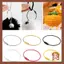 Li 10 Miếng Sắt Sống Động Vít Khóa Nhẫn DIY Trang Sức Móc Khóa Làm Linh Kiện