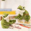 Búp bê nhồi bông ếch Mini DARON, Bộ sưu tập mềm Đồ chơi nhồi bông ếch xanh, Sáng tạo 12cm Hoạt hình vui nhộn Anime Hoạt hình Ếch Đồ chơi nhồi bông Sinh nhật trẻ em