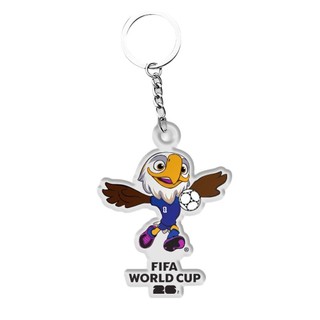 2026 Megamo World Cup Hàng Hóa Linh Vật Acrylic Móc Khóa Quạt Lưu Niệm Xe Móc Khóa 26.4.14 UT6H