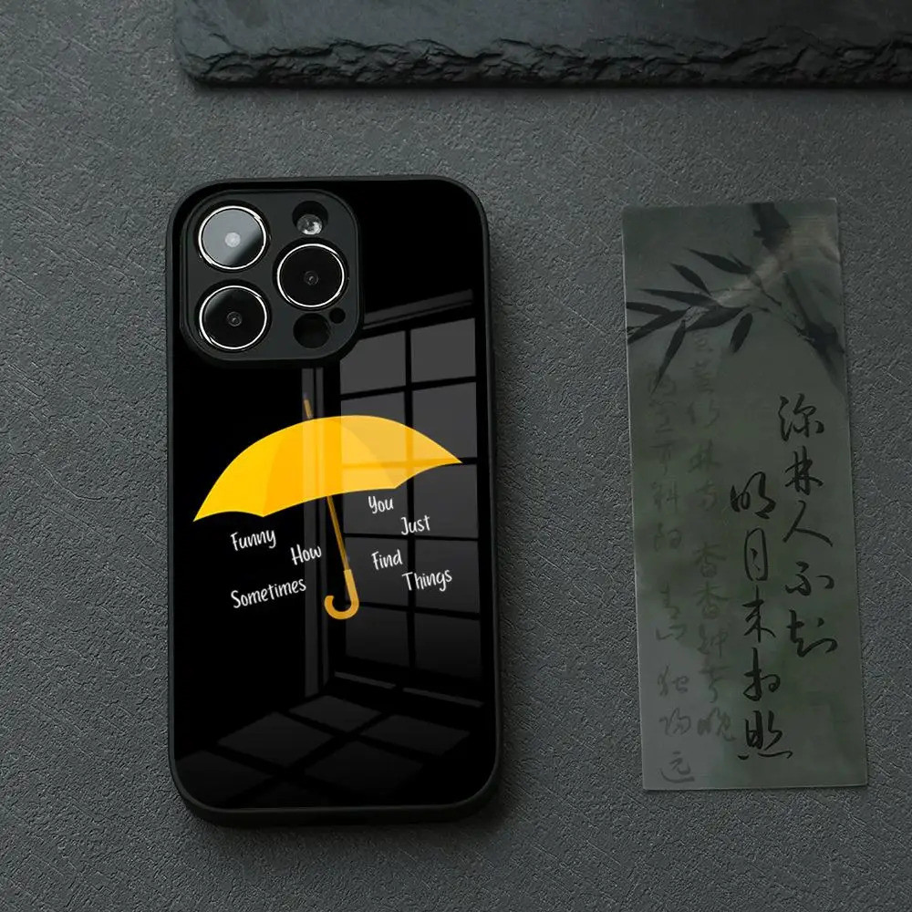 BK-3 How I Met Your Mother Phone Case Cho IPhone 17 16 14 Pro 15 13 12 Max 11 XR XS 6 Air 7 8 6s X Luxury Glass Cove