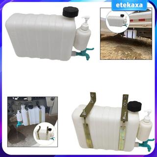 Bình chứa nước Xe chứa nước có vòi thoát, Hộp đựng xà phòng và tay cầm cho xe tải, RV, Trailer, Sử dụng khẩn cấp cho du lịch, thương mại, xây dựng Si