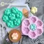 Ge Silicone Cat Paw Khuôn Socola Thanh Lịch Khuôn Làm Bánh Quy Để Nướng Chống Dính Chó Điều Trị Khuôn Thích Hợp Cho Lò Vi Sóng n