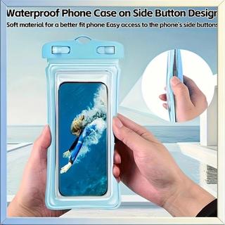 Any2Get5% Giảm Giá Túi Điện Thoại Chống Thấm Nước Cao Cấp Với Màn Hình Cảm Ứng Phản Hồi Túi Khô Tự Dán Cho Bãi Biển Đi Biển Và Bể Bơi Vui Vẻ